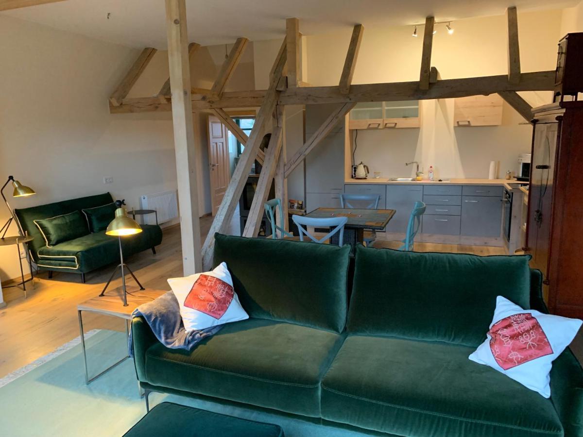 Kranichhof - Studio, Loft & Atelier 佐森 外观 照片