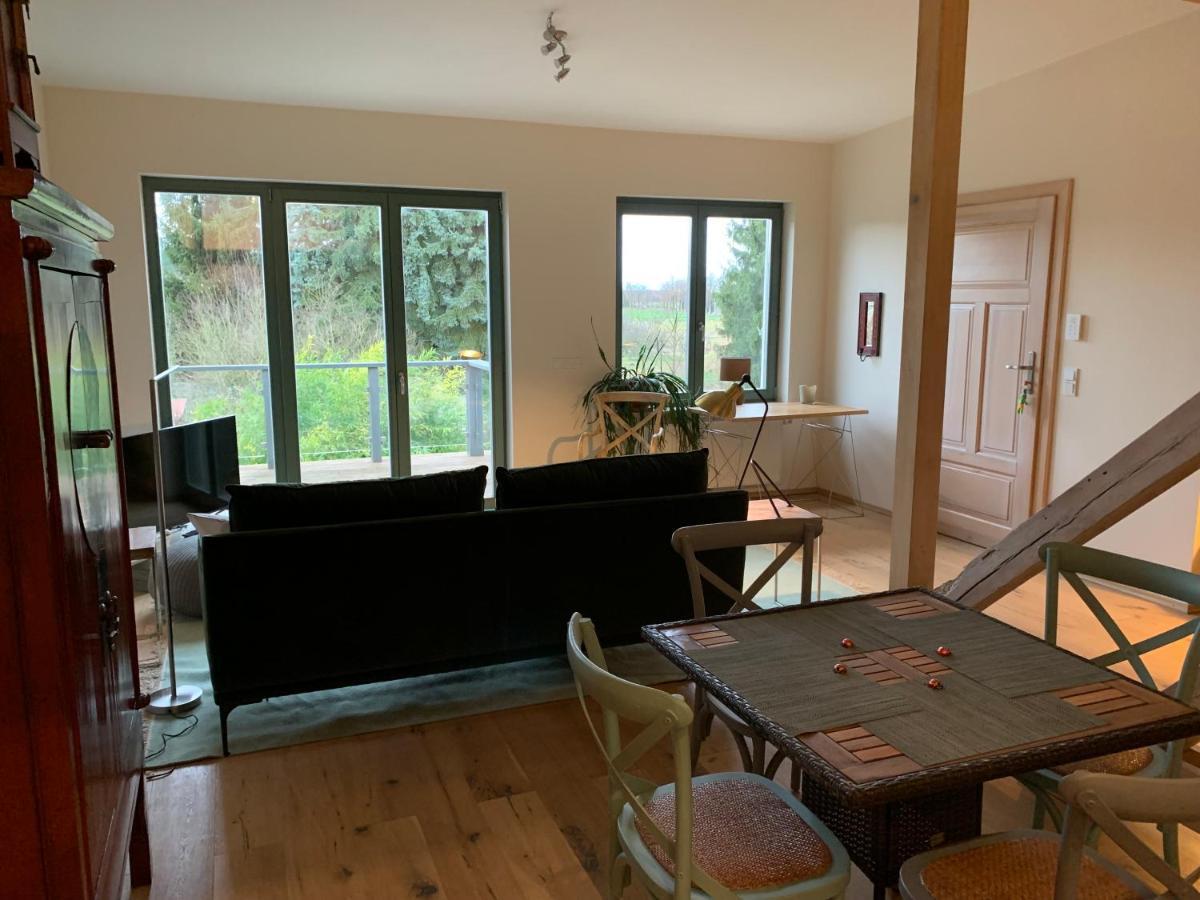 Kranichhof - Studio, Loft & Atelier 佐森 外观 照片